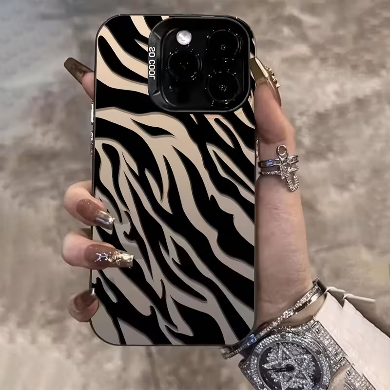 Zebra Pattern Black Advanced I - огляд і ціна Apple Iphone 15